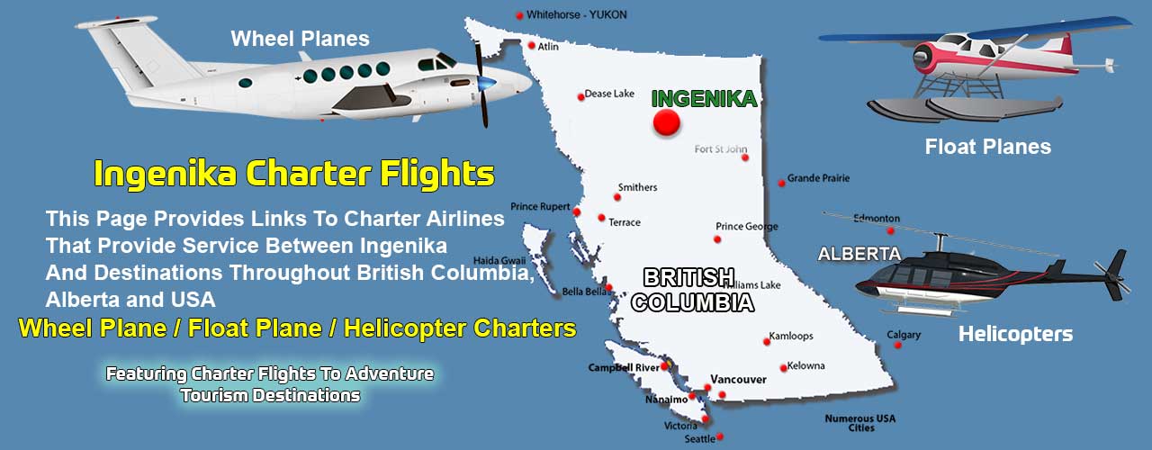 Ingenika BC Air Charter Directory